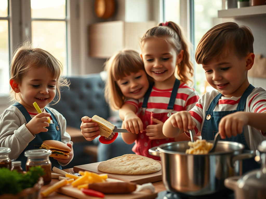 Cooking with the Kids: Easy and Fun Ideas and Tips